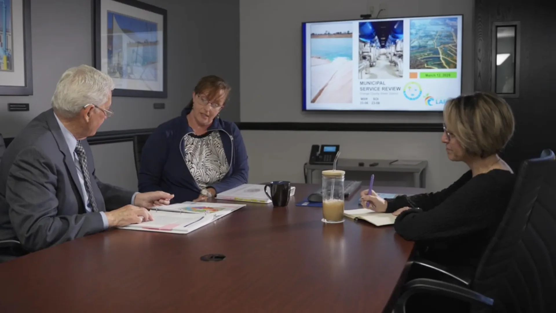 WEBB team collaborating with OC LAFCO on the Orange County Water District Municipal Service Review